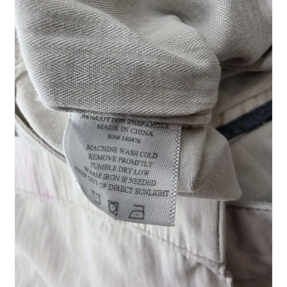 Faherty Shorts Mens 40 Beige Chino Casual 9
